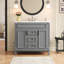 Meuble-lavabo 36 po avec lavabo supérieur-974234505