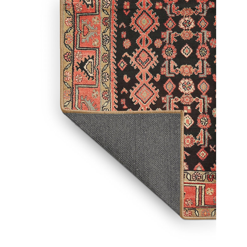 Tapis rouge à motif sud-ouest, Rectangle 5 pi x 7 pi