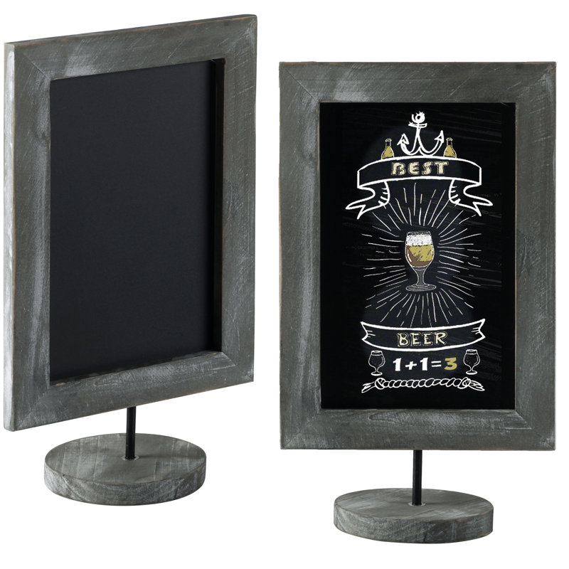 Ensemble de tableau noir 2 pièces
