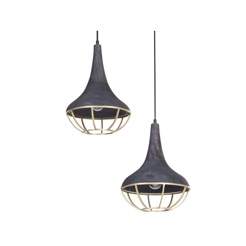 Labrosse 2 - Light Black Dome Pendant