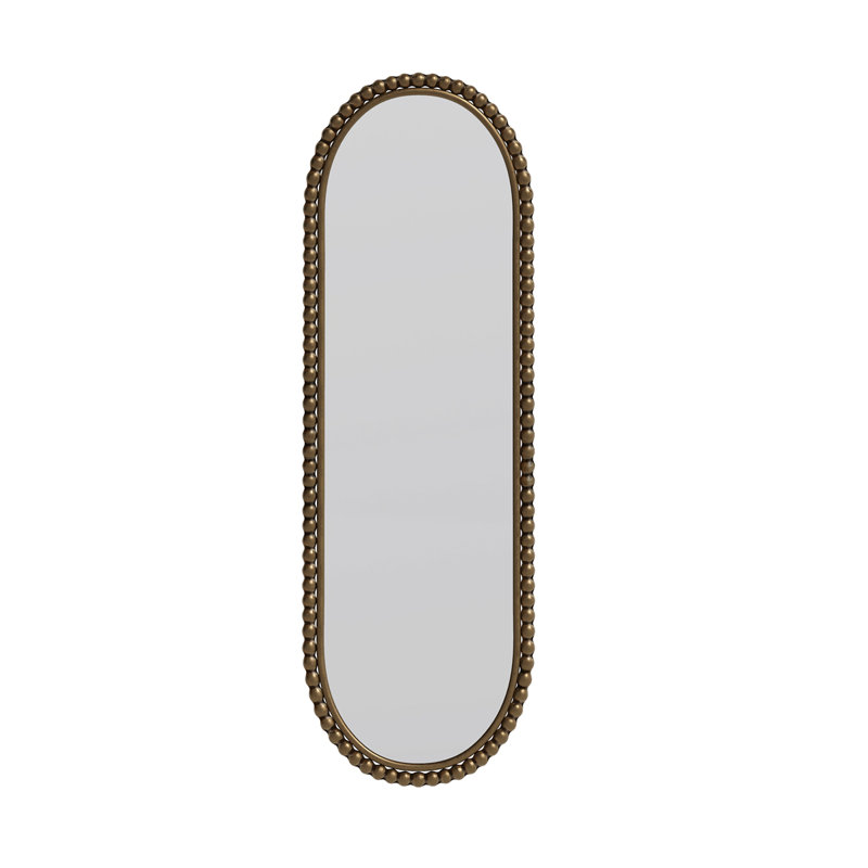 Miroir rétro Iron Art, Doré