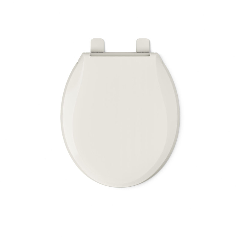 Cachet® Quiet-close™ Round-front Toilet Seat, Almond, Non Ready Latch