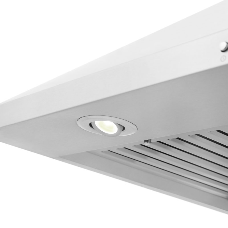 36" KF 400 CFM Convertible Wall Mount Range Hood in Stainless Steel