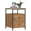 Elsinore 44cm W Iron Bedside Table-1564753396-1599580918