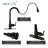 Copper Pull Down Kitchen Faucet with Single Handle Deck Plate Included-70907464