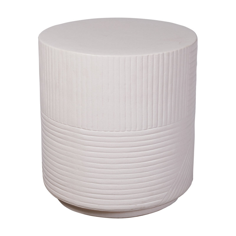 Serenity Garden Stool, Semi Gloss
