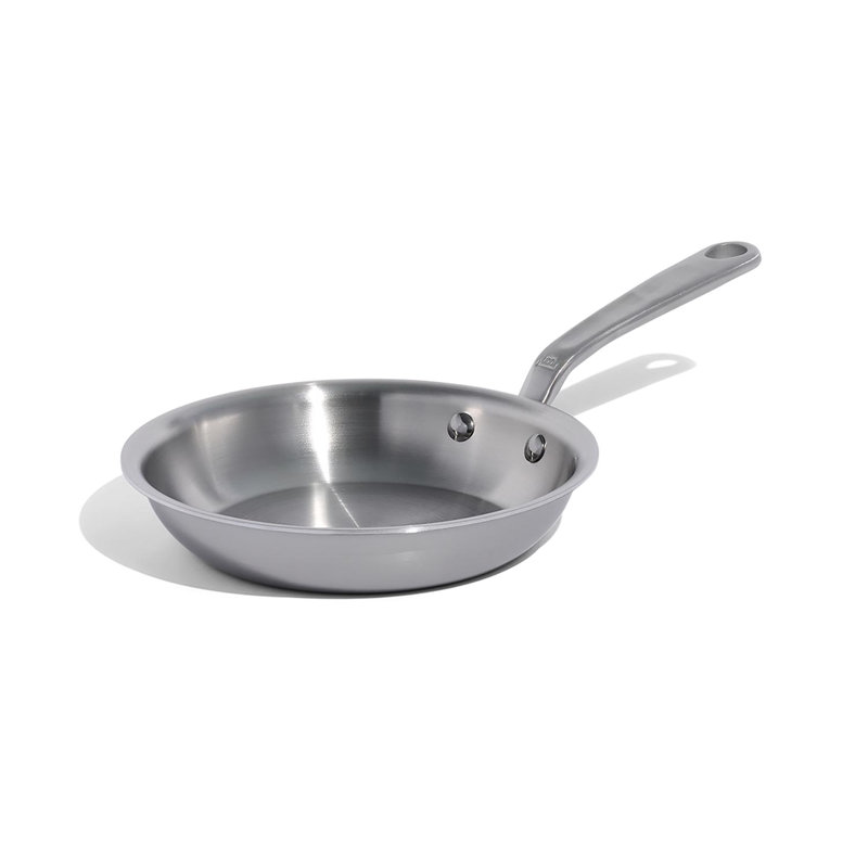 Made In Cookware Stainless Steel Fry Pan 10 in. Silver, 8" W
