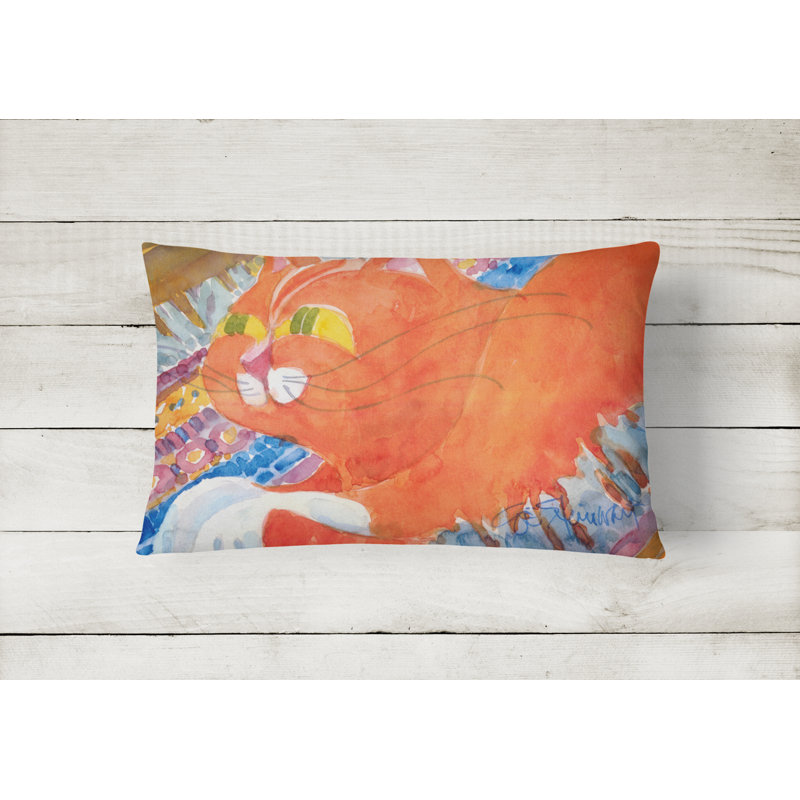 Cat Outdoor Throw Pillow