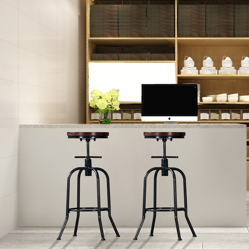 Tabouret de bar pivotant