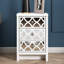 IRIS Vibe 3 Drawer Bedside Table With Full Mirror-98464138