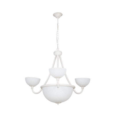Laird 6 - Light Shaded Chandelier