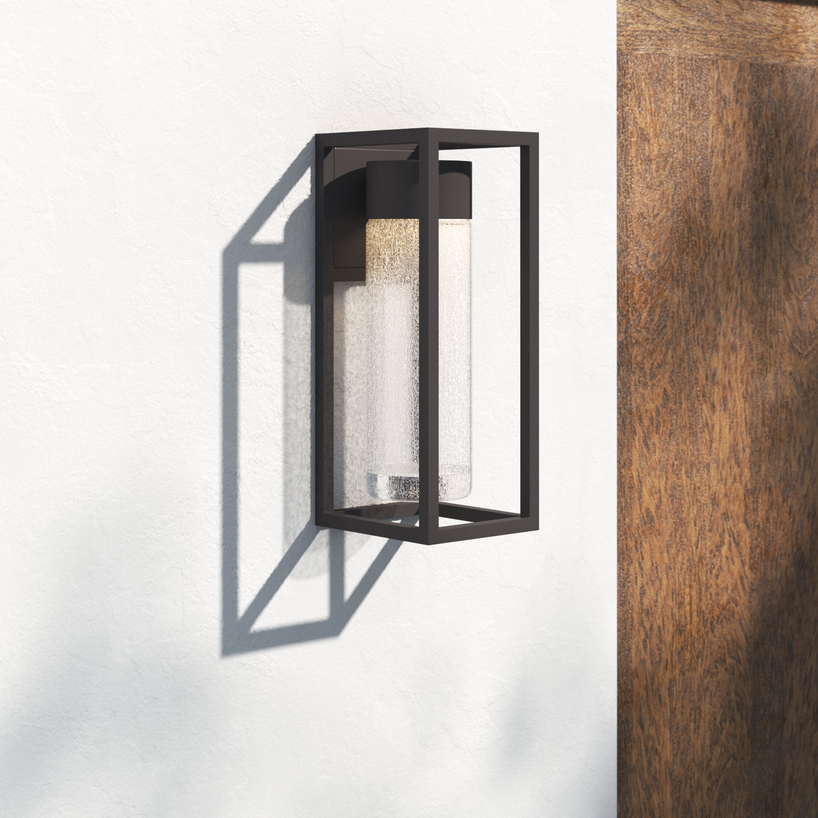 Brixton Outdoor LED Wall Light, 16" H x 6" W x 6.875" D