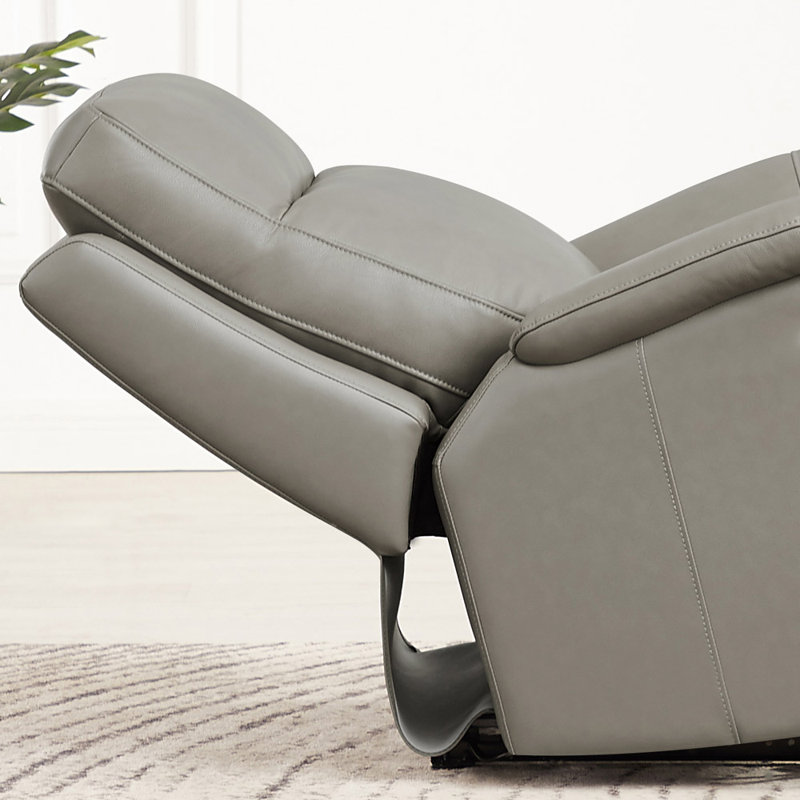 Cyprus Upholstered Power Recliner with Ottoman
