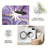 Purple Agate Snowflake   area rugs for Living Room, Soft and Comfortable, Suitable for all seasons, easy to maintain, machine washable Indoor floor mat, Under Table Farmhouse suitable for Bedroom, Dining Room, Study,  Balcony, Home Decor Patio-1060732651