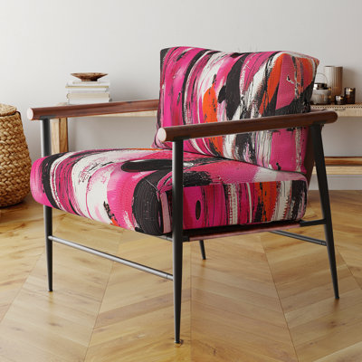 Chaise d'appoint rembourrée Gambel Nicosha