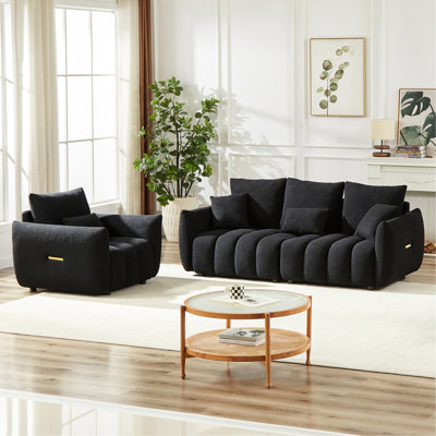 3 Seater And 1 With Removable Pillows, High Weight Capacity, For Movie At Home Lazy Sundays
