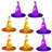 Hanging 8 Light Witch Hat Night Light