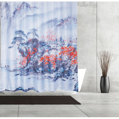 Rideau de douche chinois