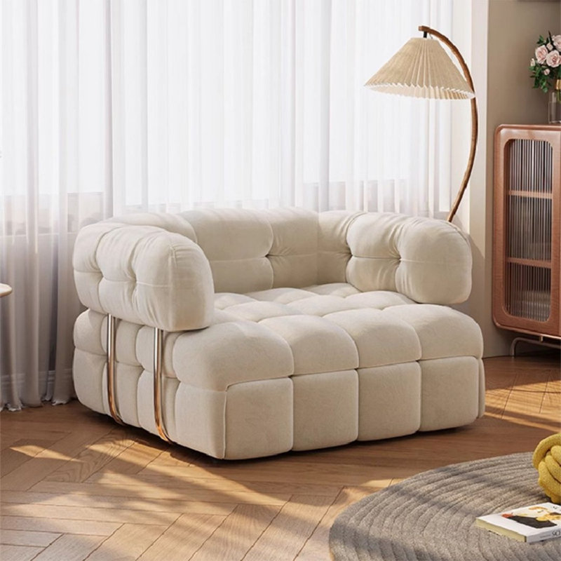 Upholstered " Sofa Bed, 29.53"H*39.37"L*41.34"W