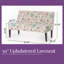 Fauteuil d'appoint rembourré Classic Linen - Élégance et confort intemporels-1252394675