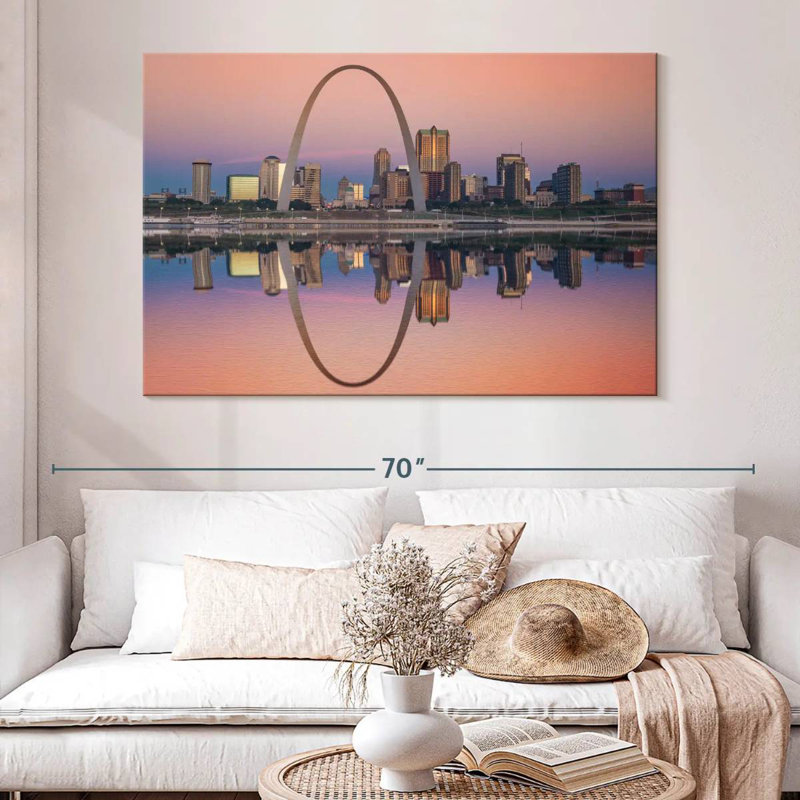 Rorry St Louis Skyline, 34" H x 51" W