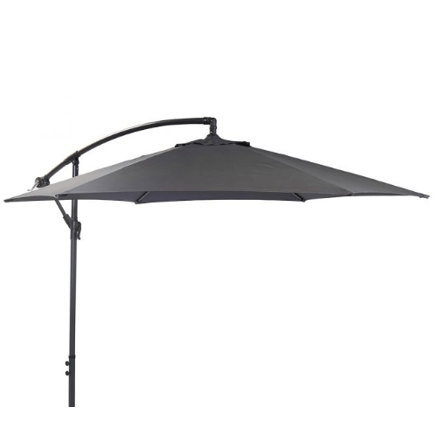 Hartfo 290cm Cantilever Parasol, Grey