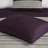 Purple Queen 7 Pc Comforter - Microsuede Comfort, , Decorative Pillows, Wash & Smooth Easy Suede-like Machine Washable, Wrinkle--119104842-119104837