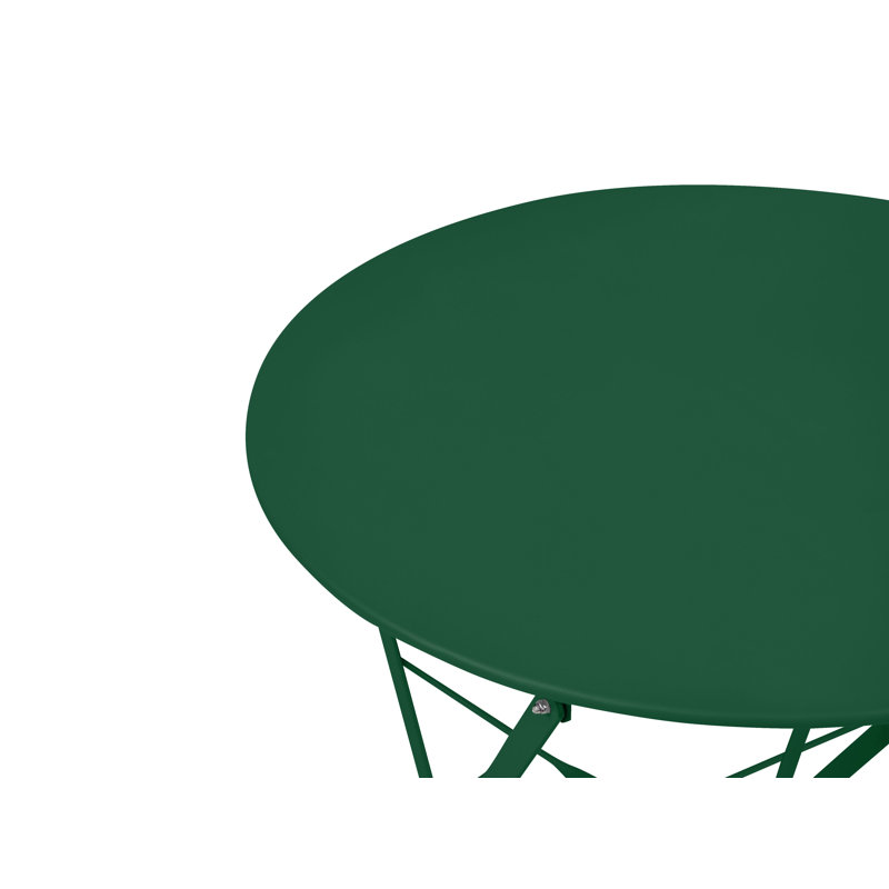 Bistro Set Metal Green Dark Green Riverlynn, Dark Green