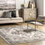 Tapis médaillon traditionnel lavable à la machine Mali SpinClean-253716873