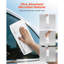 Paquet de 50 chiffons de nettoyage en microfibre blanche, serviettes en microfibre de qualité supérieure 12 po x 12 po, non pelucheux et sans égratignures, chiffons de nettoyage absorbants pour voiture, maison, cuisine, fenêtre, spa, hôtel et salle de bain