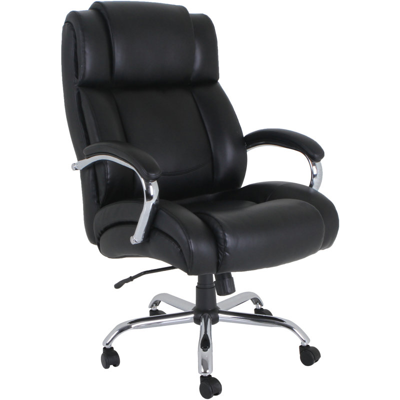 Fauteuil de direction en cuir Orlande avec confort UltraCoil