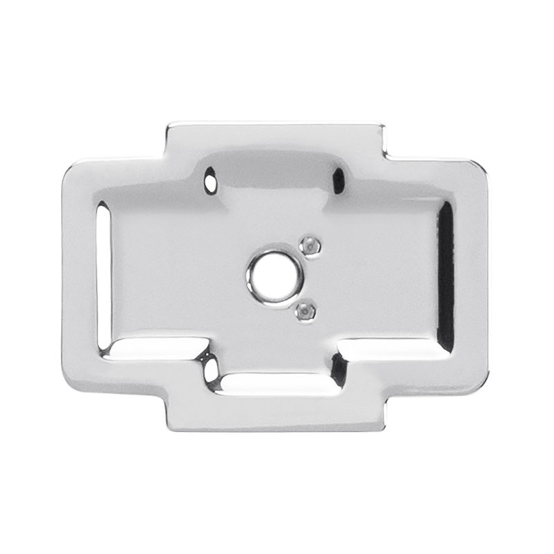 Coventry Knob Backplate, Chrome