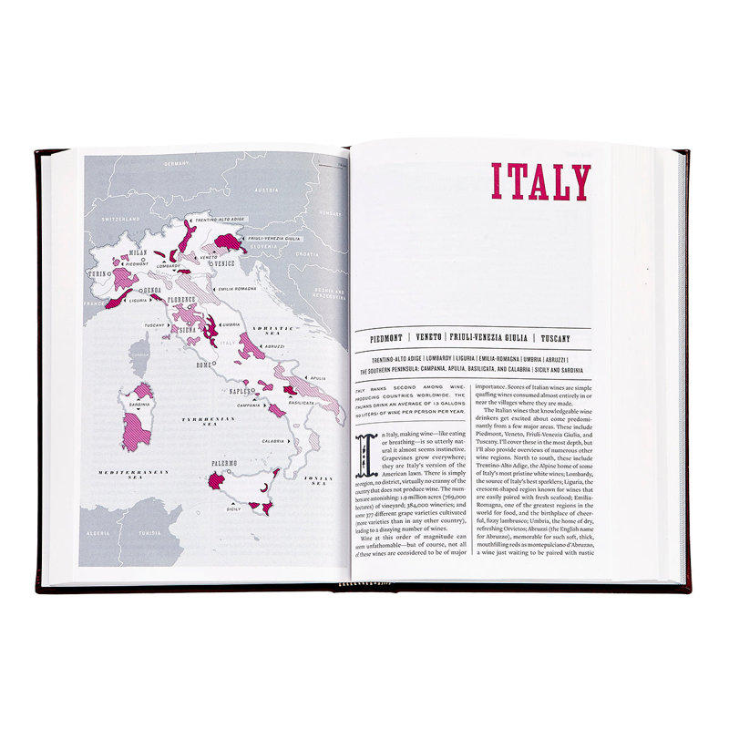 The Wine Bible Leather Bound Book