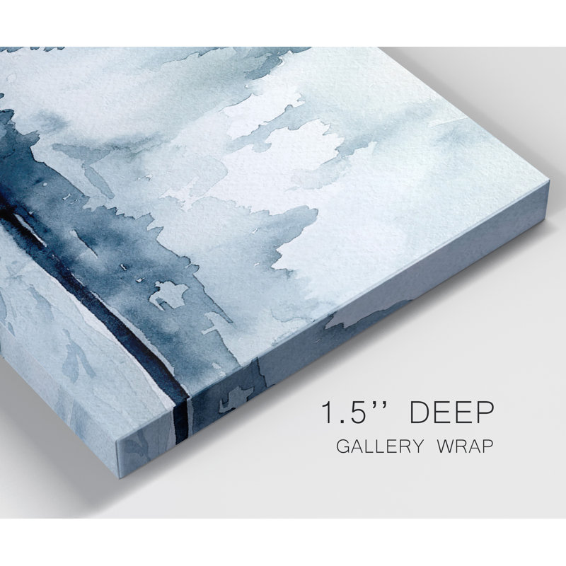 City Night II sur toile, 3 pièces, H 48 po x l 96 po x P 2 po