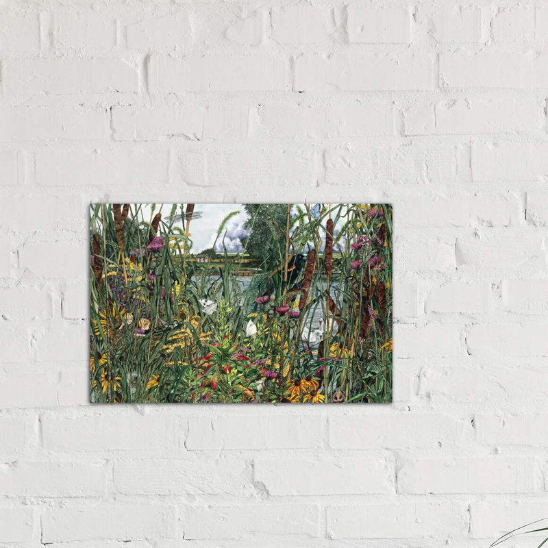 Bird's Eye View by Maggie Vandewalle - Wrapped Canvas Painting, 66.04 cm H x 45.72 cm W x 1.91 cm D