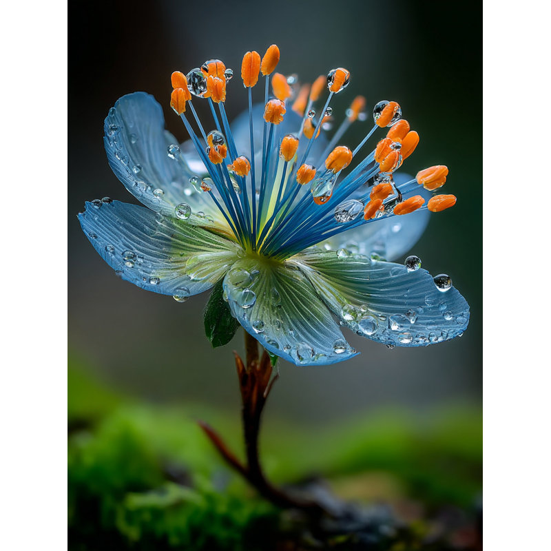 Twilight Nectar Wrapped Canvas Wall Art