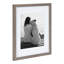 Ambrine Gray Wood Picture Frame - Set of 4 with Mat