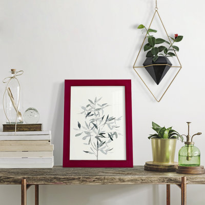 «Chereen Delicate Sage Botanical VI», reproduction d'un seul cadre