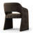 19" Seat Height Upholstered Fabric Dining Armchair-636949822