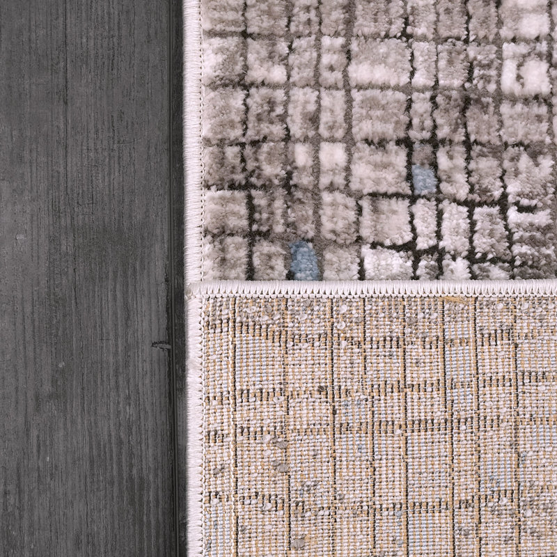Abstract Indoor Rug, Runner 2'2" x 7'7"