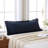 Navy Pillowcases King Size Ruffled Pillow Shams Set of 2 Cute Pillowcases Navy Blue Pillow Cover 2 Pack-123025745-123025762