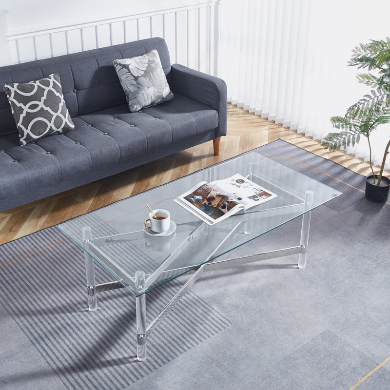 Table basse Jarle, Argent