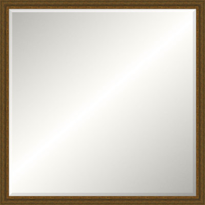 Miroir de plancher en bois massif Walden
