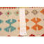Tapis unique en laine crème 4 pi 11 po x 6 pi 6 po Kriene