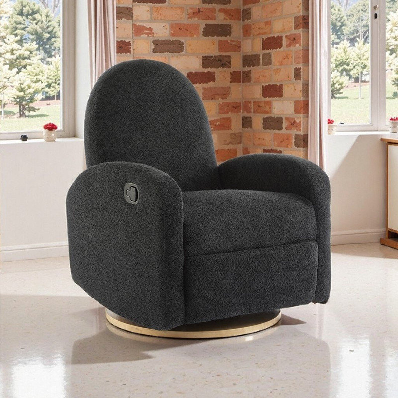 Fauteuil inclinable et pivotant standard 360, Noir