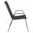 Artu Stackable Flex Comfort Sling Outdoor Patio Chairs by Flash Furniture-134885307