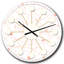 Horloge murale rétro Mid-Century-40743959-41250321