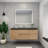 Castin 60" Wall-Mounted Single Bathroom Vanity Set-1185147562