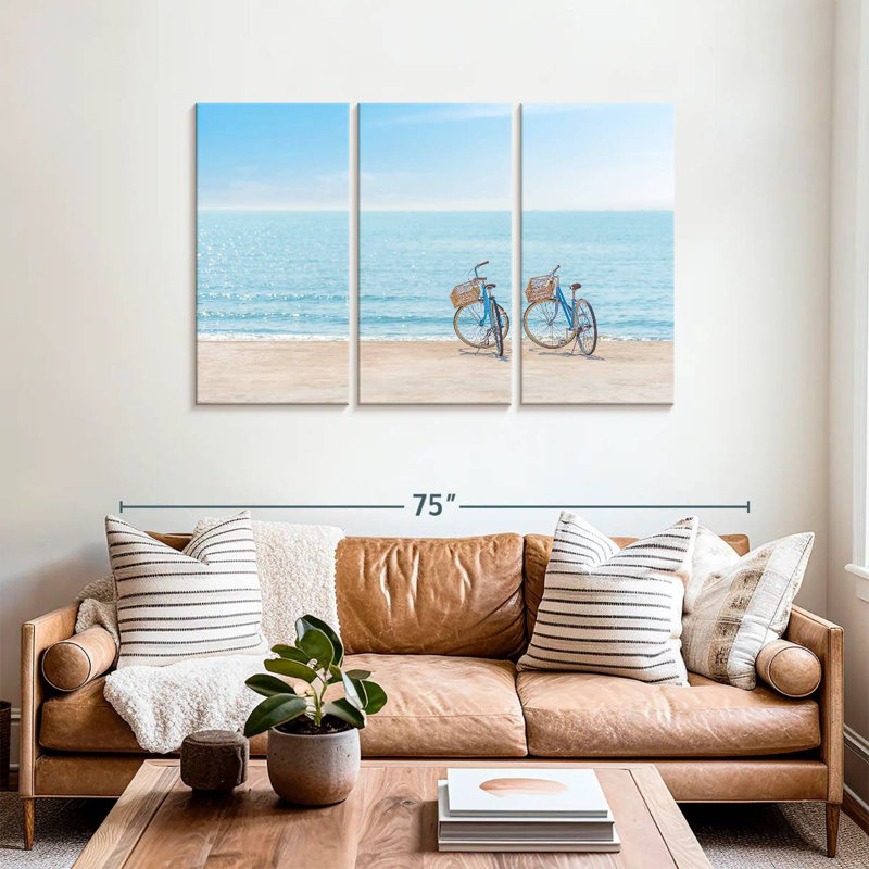 Mehar Beachside Bicycles, 36" H x 57" W