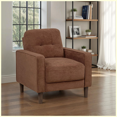 Chaise d'appoint rembourrée moderne pour le salon et la chambre à coucher